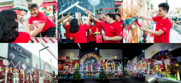 Coca-Cola illuminates sites to spread bright Christmas magic nationwide